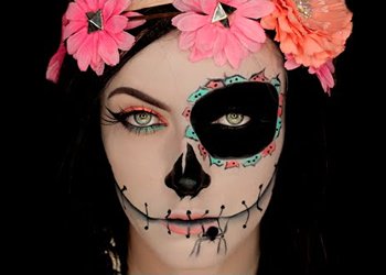 Sugar Skull Inspired Makeup Course